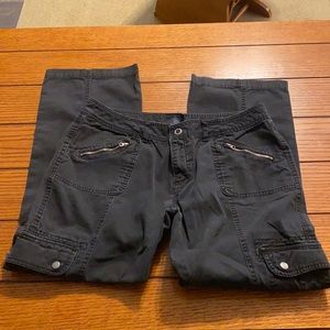 Faded Glory cargo pants. Black 12P